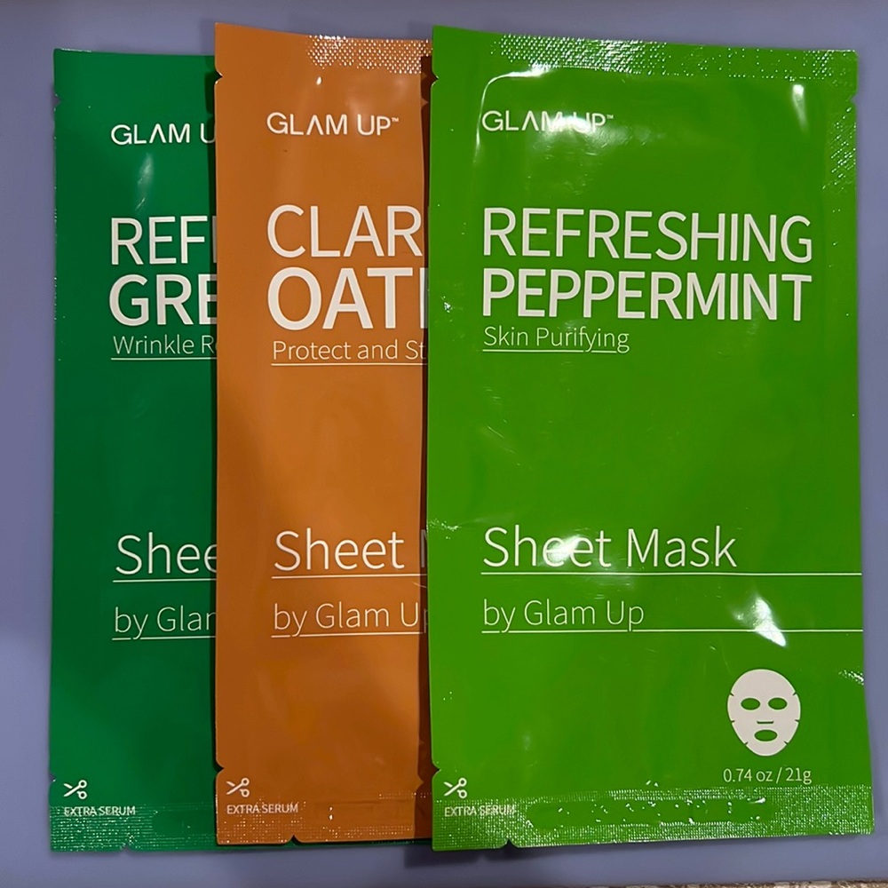 GLAM UP Refreshing Sheet Masks